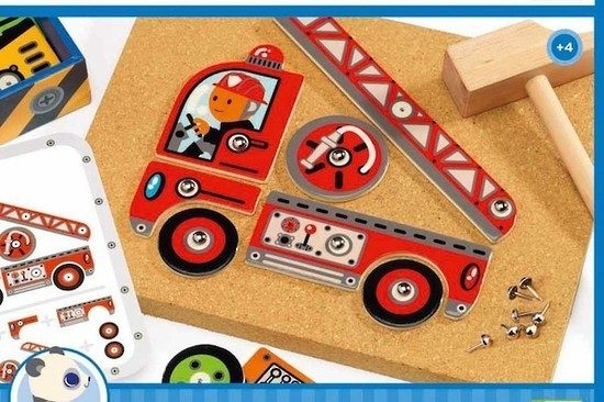 Djeco: Tap Tap - Vehicles Carousel 2