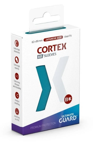 Ultimate Guard: Cortex Japanese Sleeves (60ct) - Glossy Petrol Carousel 1