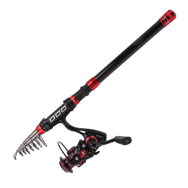 fishing lures tackle kit 2.7m Carbon Fishing Rod and Reel Combo Set Fishing Carousel 2