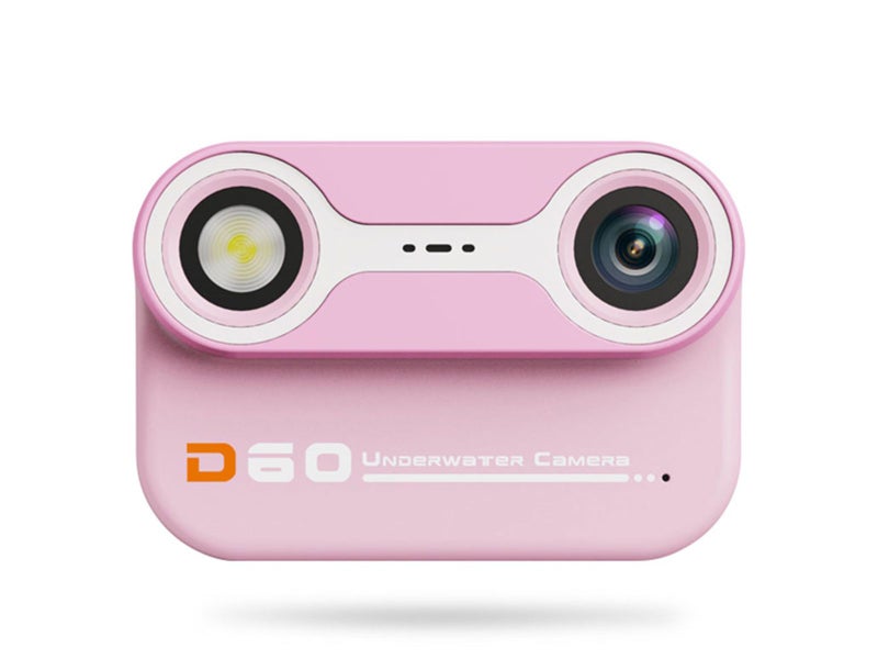 Digital Underwater Dual-Screen Camera for Swimming Sports Shoots Pink Carousel 2