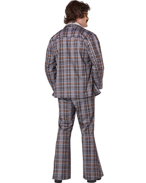 70s Plaid Stallion Leisure Suit Mens Costume Carousel 2