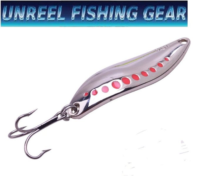 GT-BIO SPOON LURE WITH RED DOTS 10grams Carousel 1