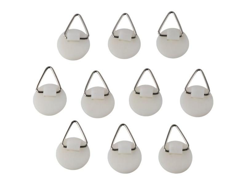 10/60Pcs Invisible Adhesive Plate Hanger Sticky Photo Frame Hangers Without Carousel 1