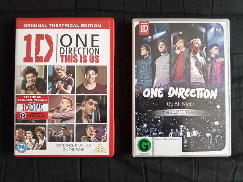 X 2 One Direction Dvds Carousel 1