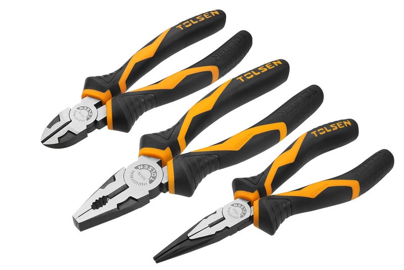 Tolsen 3Pcs Pliers Set industrial Carousel 1