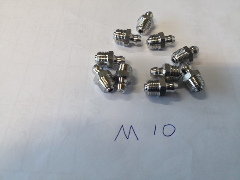 Excavator Grease Nipples – M6 / M8 / M10 / M12 Fittings for Diggers - Auckland Carousel 3