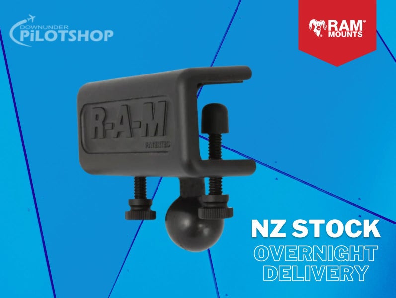 RAM EZ-Roll'r Holder for iPad Pro 11" (1-4) & Air (4-5) with Glare Shield Clamp Carousel 4