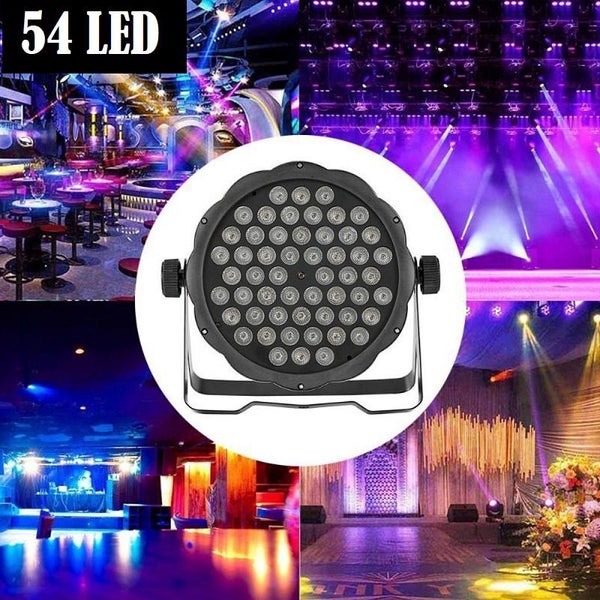 Professional 54 LEDs PAR Light DMX-512 RGB LED Strobe Stage PAR Light Carousel 1