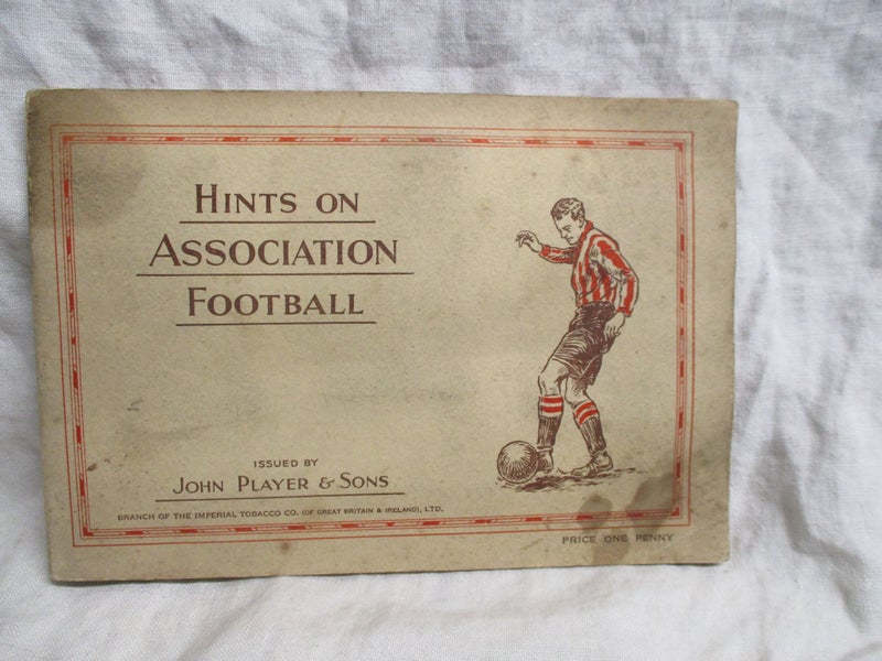 Old Tobacco Cigarette Card Cards Booklet - Association Football - CQ 3740 Carousel 1