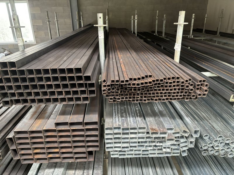 40x20x2mm thick galv box section 5.8m long in South Auckland. Carousel 2