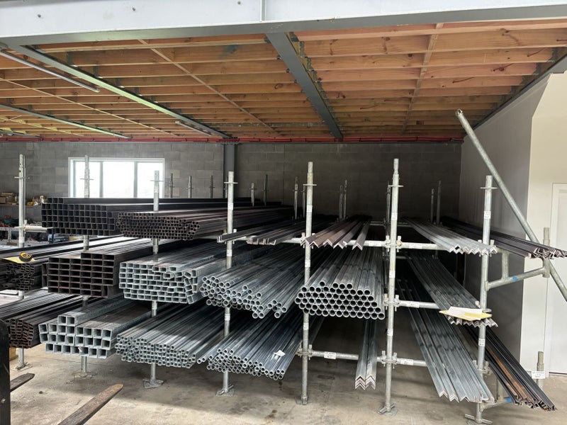 40x20x2mm thick galv box section 5.8m long in South Auckland. Carousel 11