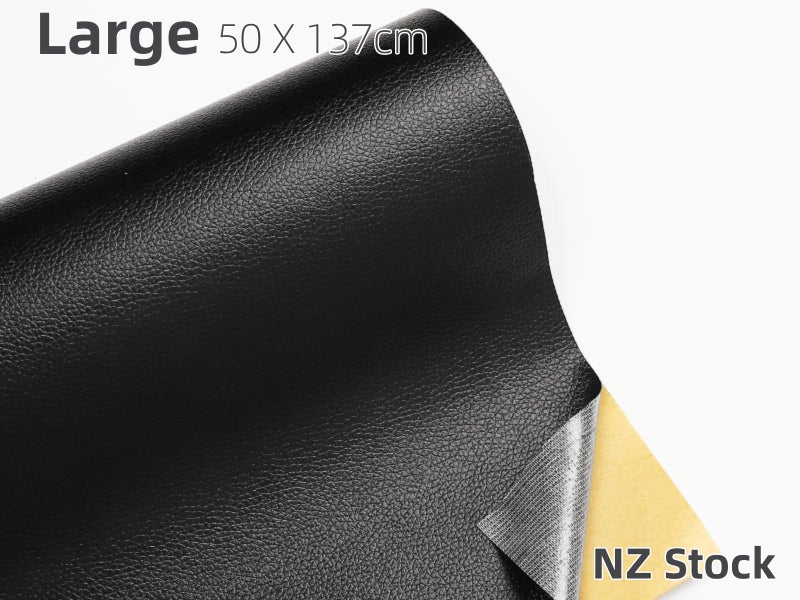 Leather Repair Patch Self-Adhesive for Furniture, Sofas, Car Seats Black629481022214411124