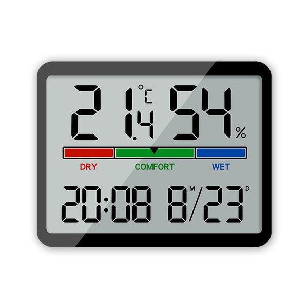 NEW Digital Hygrometer With Timer Precis Indoor Thermometer Humidity Monitor Carousel 1