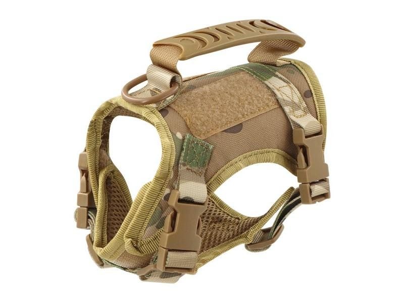 Tactical Cat Harness Leash Puppy Adjustable Kitten K9 Vest For Military Service Carousel 1