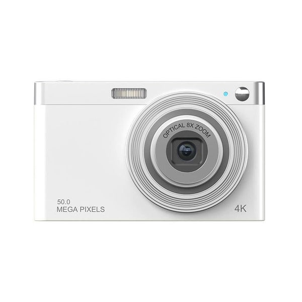 C13 2.88 Inch 4K 8X Optical Zoom Telescopic Lens Hd Digital Camera - White Carousel 1