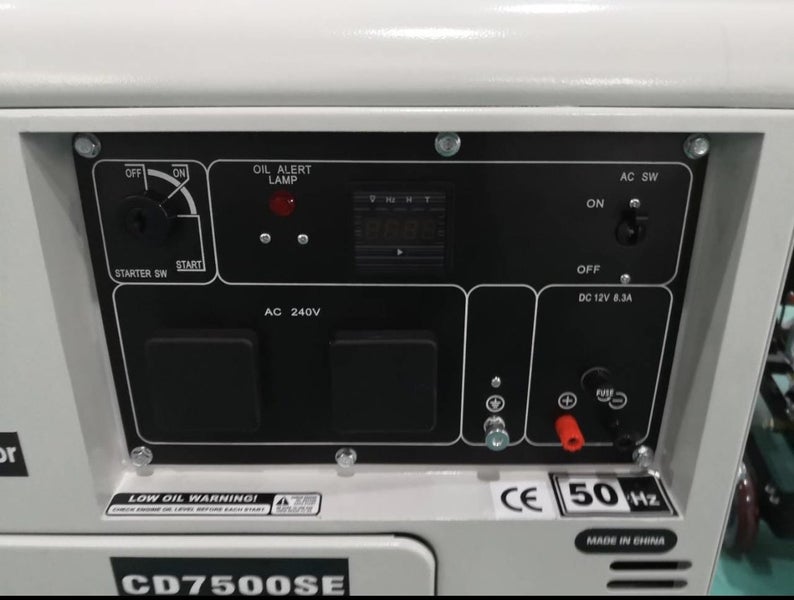 Diesel Silent Generator ATS Carousel 2