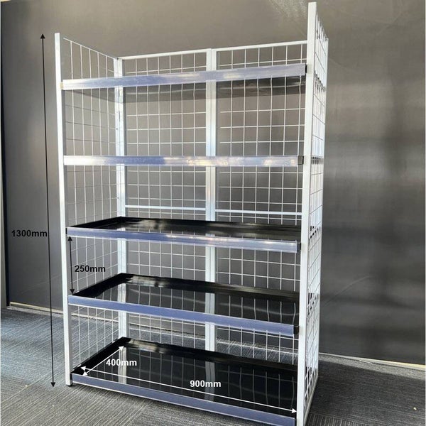 Foldable Display Shelving Carousel 2