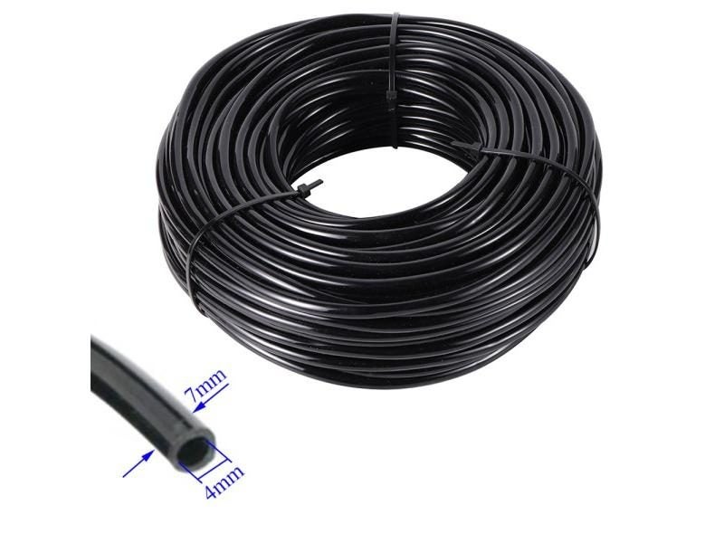 10/20/40M 1/4" Garden Water Hose 4/7mm PVC Pipe For Gardening Carousel 1