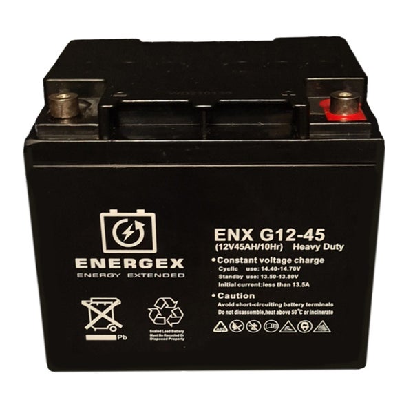 Energex Deep Cycle 12v 45Amp Hour Mobility Scooter Battery Carousel 1