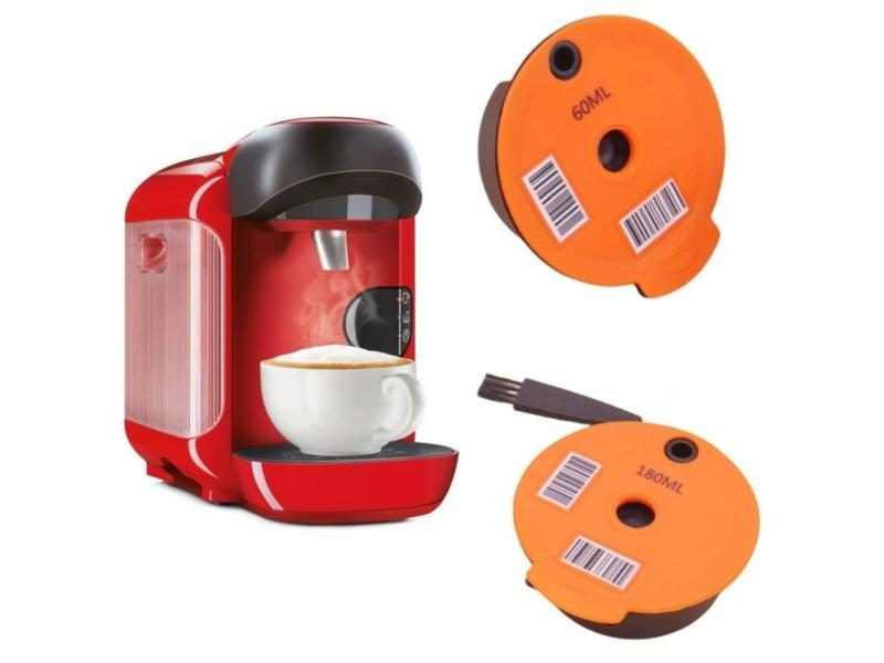 Reusable Refillable Coffee Capsule Pod Disc For Tassimo Happy Sunny Vivy Brewer Carousel 2