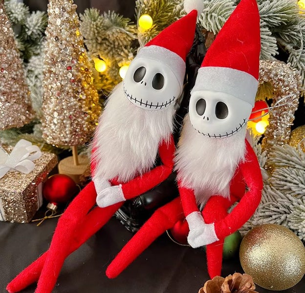 Jack Skellington Christmas Elves - Red Carousel 2