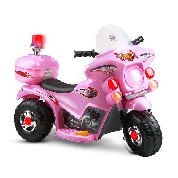Rigo Kids Ride On Motorbike Motorcycle Car Pink Kids Ride On Toys Carousel 1