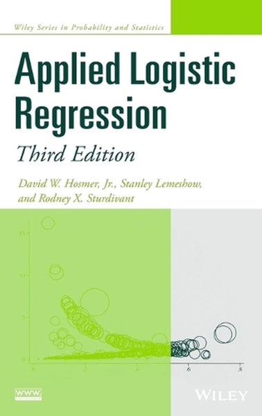 Applied Logistic Regression by Stanley Lemeshow - Hardcover Carousel 1