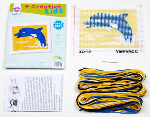 Vervaco Canvas Kit - Dolphin Carousel 3