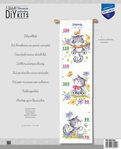 Vervaco Cross Stitch Kit - Playful kittens Carousel 3