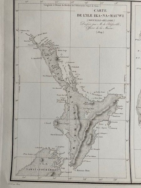 NZ North Isl, Rakiura (Stewart) Island. Southland. Duperrey 1827 original Carousel 2
