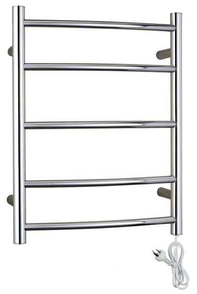 OMTR 05-1 5-bar Round Heated Towel Rail Carousel 1