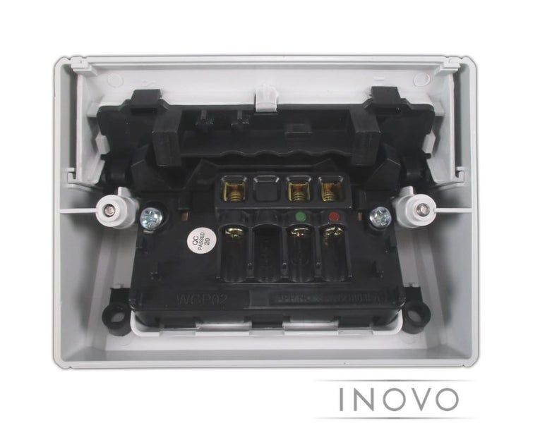 10 x DOUBLE WEATHERPROOF OUTDOOR 15A POWER POINTS (NZ APPROVED) - INOVO - NEW Carousel 6
