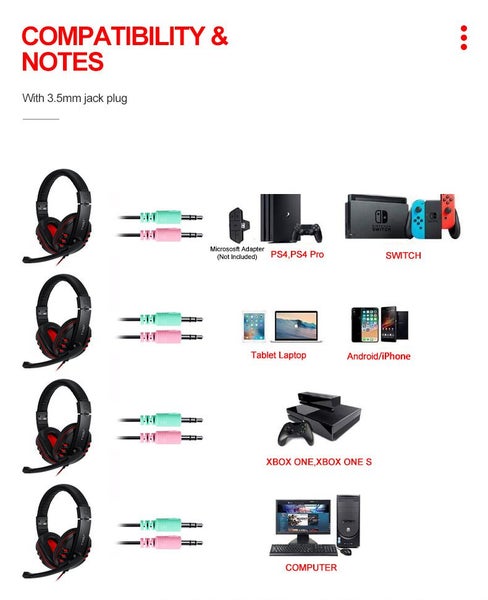 T-Wolf T800 Gaming Set (Headphone Keyboard Mouse Mouse Pad) Carousel 2
