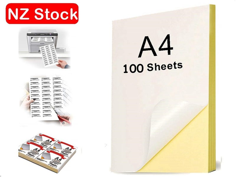 A4 Sticker Paper NZ Clearance Carousel 1