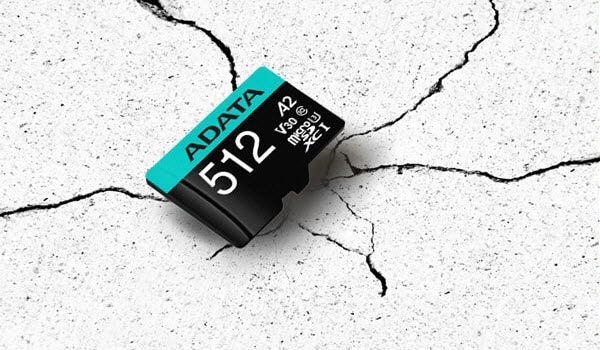 ADATA Premier Pro microSDXC UHS-I U3 A2 V30 Card with Adapter 512GB Carousel 1
