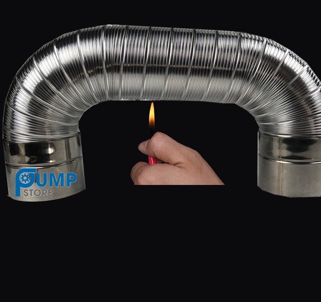 Flue Pipe Kit for 10L or 12L Hot Water Heater LPG Gas Califonts Carousel 3