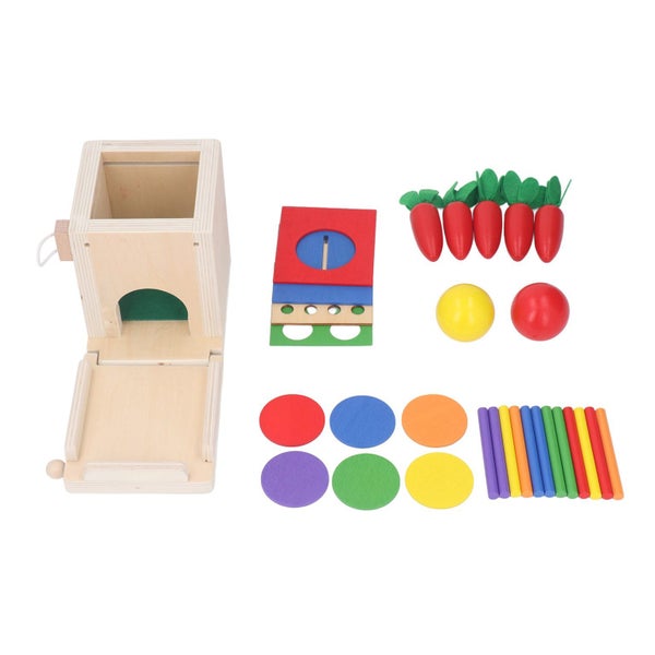 wooden montessori baby toys 4 in 1 wooden montessori toys 4 in 1 wooden play kit Carousel 5