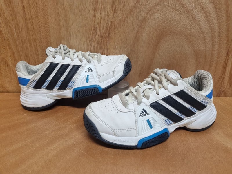 Adidas Barricade Team 3 Tennis Shoes Youth US 1Y - Very Good Condition Carousel 1
