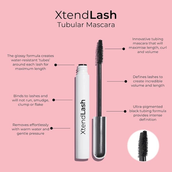 Mcobeauty Mascara Xtendlash Lengthening Black 7mL Carousel 2