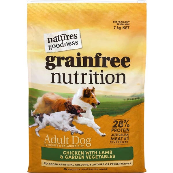 Natures Goodness Grain Free Dry Dog Food Chicken With Lamb Carousel 2