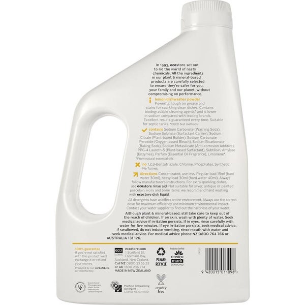 Ecostore Dishwasher Powder Lemon Carousel 2