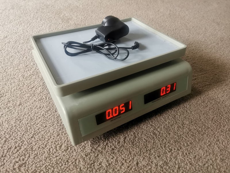 Scales Counting scale 15Kg/1g Benchtop Pricing 809-LED display Carousel 2
