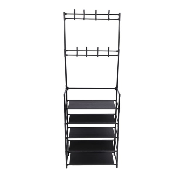 coat shoe organizer coat shoe storage rack metal coat shoe rack 5 tier shoe Carousel 2