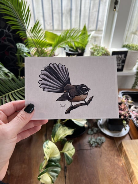 MINI PRINT ~ Minimalist Fantail Carousel 3