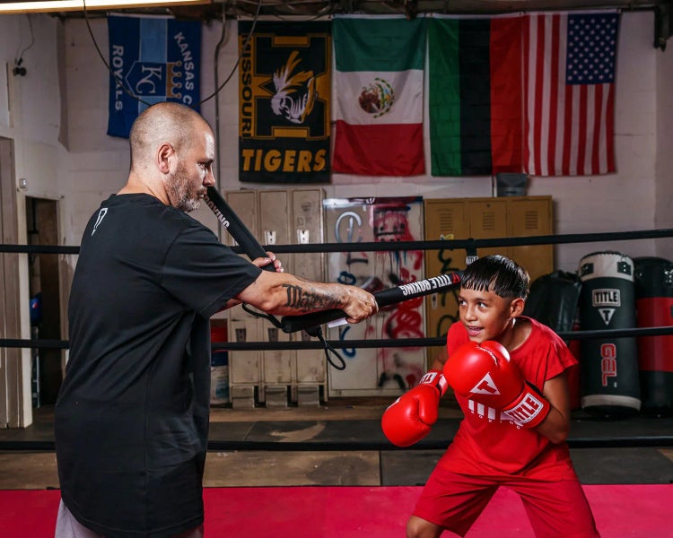 TITLE Boxing Precision Training Sticks 2.0 Carousel 3