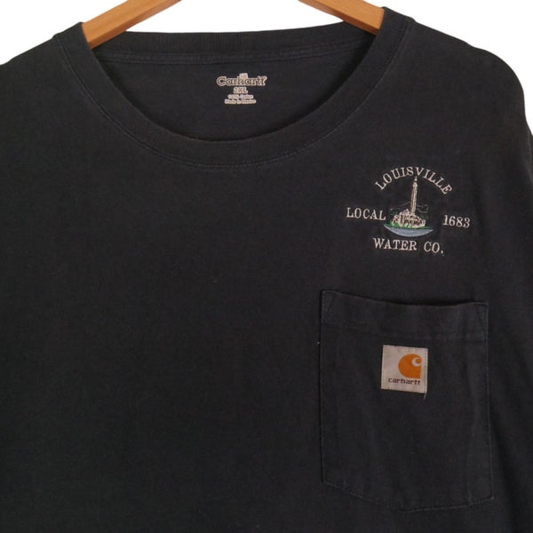 Vintage Carhartt Navy Blue Long Sleeve Tee XXL Carousel 2