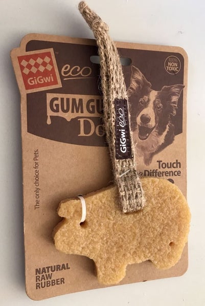 GiGwi Gum Gum Bone or Pig - Small. Carousel 2