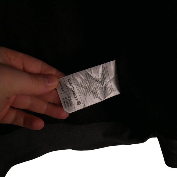 Carhartt Grey Full Zip Hoodie Medium Carousel 7
