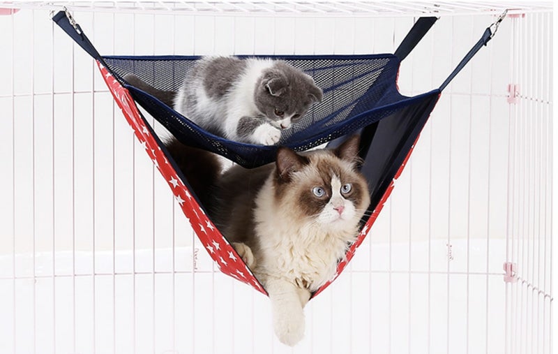 Double Level Pet Hammock Carousel 2