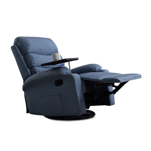 Massage Chair Recliner Chairs Heated Lounge Sofa Armchair 360 Swivel Carousel 2